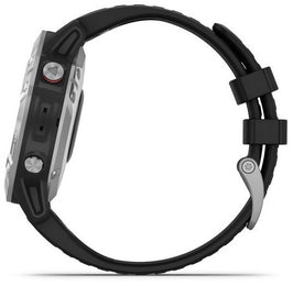 Garmin Watch Fenix 6 Silver With Black Band