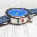 Giuliano Mazzuoli Watch Manometro Italia Rinuova Blue Limited Edition