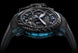 Graham Chronofighter Superlight Carbon Strip Skeleton Blue Watch