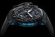 Graham Watch Chronofighter Superlight Carbon Strip Skeleton Blue
