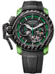 Graham Watch Chronofighter Superlight Carbon Strip Skeleton Green 2CCCK.G01A