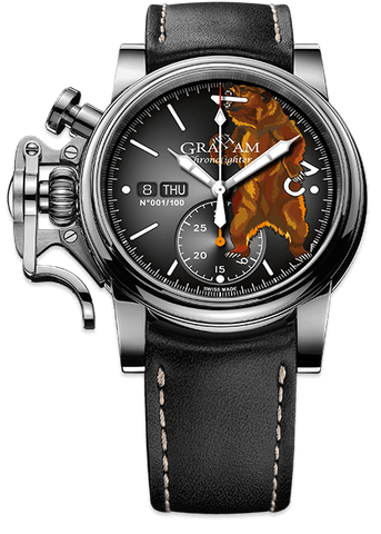 Graham Watch Chronofighter Vintage Bear Limited Edition 2CVAS.B32A.L127V