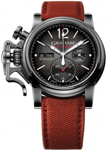 Graham Watch Chronofighter Vintage Aircraft Limited Edition 2CVAV.B19A.RED CANVAS