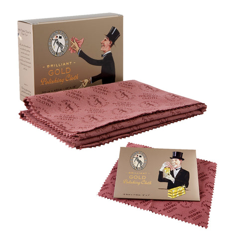 Town Talk Brilliant Gold Polishing Cloth 12" x 18"