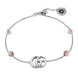 Gucci GG Marmont Sterling Silver Pink Mother of Pearl Bracelet D