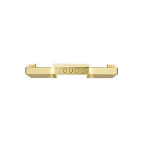 Gucci Link To Love 18ct Yellow Gold 3mm Ring YBC662194001