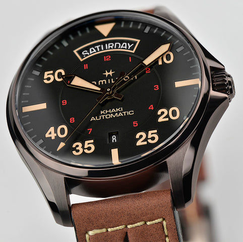 Hamilton Watch Khaki Aviation Pilotayate Auto D