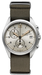 Hamilton Watch Khaki Aviation Pilot Pioneer Chrono 01.0543.104