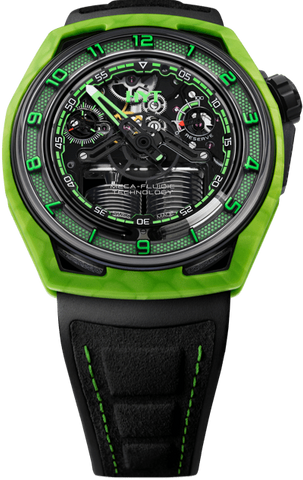 HYT Watches Hastroid Green Laser HO2755