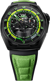 HYT Watches Hastroid Green Nebula H02758-A
