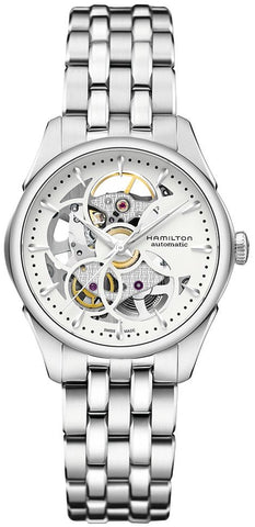 Hamilton Watch American Classic Jazzmaster Viewmatic Skeleton Lady H32405111