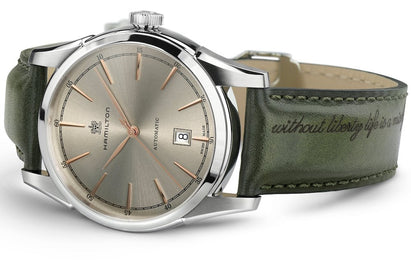 Hamilton Watch American Classic Spirit Of Liberty Auto Green D