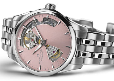 Hamilton Jazzmaster Open Heart Lady Watch