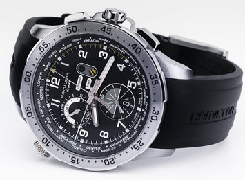 Hamilton Watch Khaki Aviation Chrono Worldtimer D