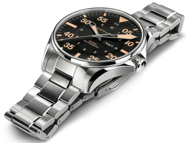 Hamilton Watch Khaki Aviation Pilot Day Date Auto