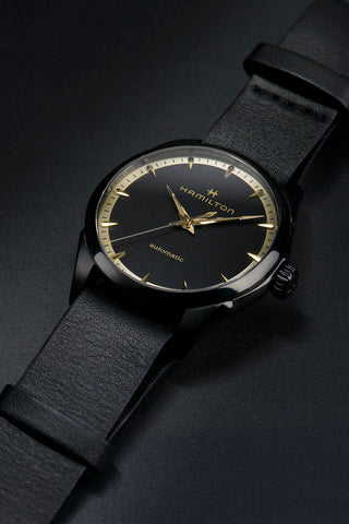 Hamilton Watch Jazzmaster Auto Black & Gold D