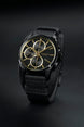Hamilton Watch Jazzmaster Auto Chrono Black & Gold