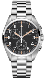 Hamilton Watch Khaki Aviation Pilot Pioneer Chrono Quartz H76522131