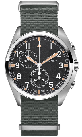 Hamilton Watch Khaki Aviation Pilot Pioneer Chrono Quartz H76522931