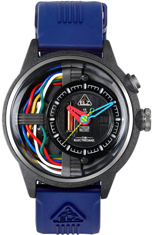 Electricianz Watch Nylon Carbon Z Rubber 45mm ZZ-A1A/03-CRB