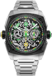 Cyrus Watch Klepcys Dice Lime Carbon Bracelet Limited Edition 539.508.TCM.B