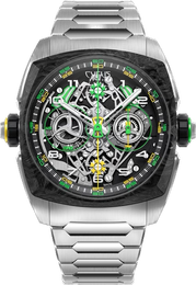 Cyrus Watch Klepcys Dice Lime Carbon Bracelet Limited Edition 539.508.TCM.B