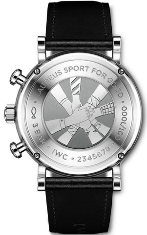IWC Watch Portofino Chronograph 39 Laureus Sport For Good Edition