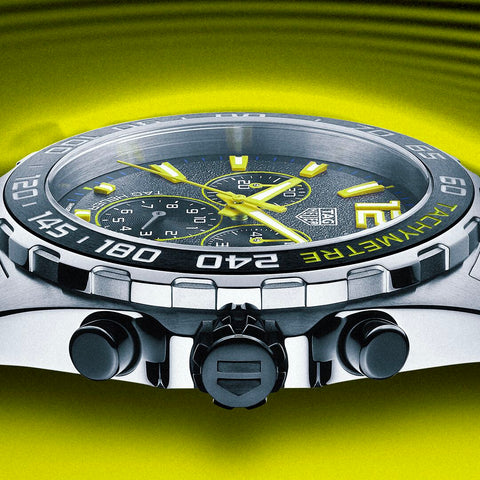 TAG Heuer Watch Formula 1 Quartz Yellow Bracelet