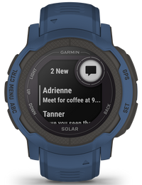 Garmin Watch Instinct 2 Solar GPS Tidal Blue Smartwatch