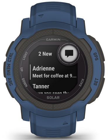 Garmin Watch Instinct 2 Solar GPS Tidal Blue Smartwatch