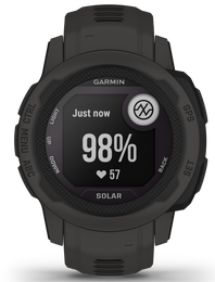 Garmin Watch Instinct 2S Solar GPS Graphite Smartwatch D