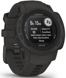 Garmin Watch Instinct 2S Solar GPS Graphite Smartwatch D
