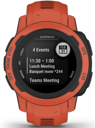 Garmin Watch Instinct 2S GPS Poppy Smartwatch 010-02563-06