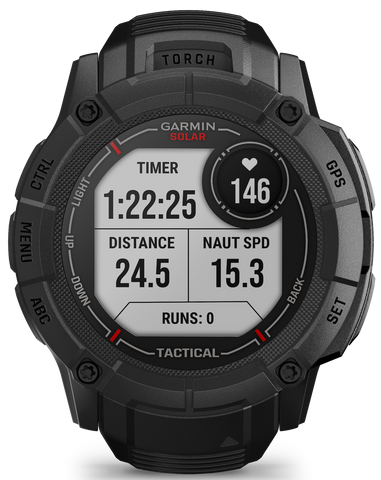 Garmin Watch Instinct 2X Solar Tactical Edition Black D