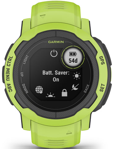 Garmin Watch Instinct 2 GPS Electric Lime Smartwatch 010-02626-01