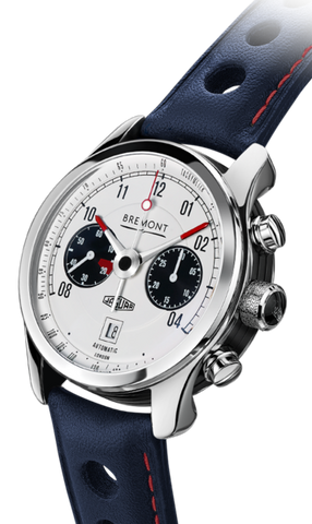 Bremont Watch Jaguar E-Type MKII White