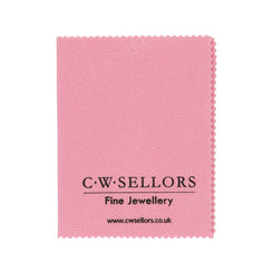 C W Sellors Whitby Jet Large Polishing Cloth CLOTH4