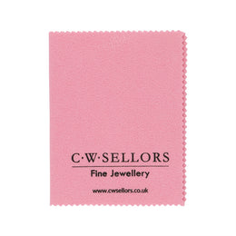 C W Sellors Whitby Jet Large Polishing Cloth CLOTH4