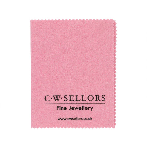 C W Sellors Whitby Jet Large Polishing Cloth CLOTH4