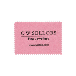 C W Sellors Whitby Jet Small Polishing Cloth CLOTH5