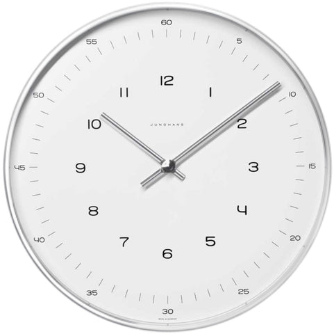 Junghans Wall Clock Max Bill RC 30cm 374/7001.00