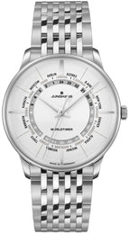 Junghans Watch Meister Worldtimer Plexiglass 027/3011.46