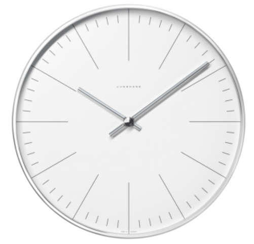 Junghans Wall Clock Max Bill RC 30cm 374/7000.00