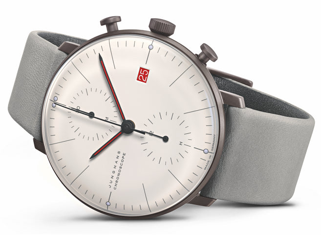 Junghans Watch Max Bill Chronoscope 100 Jahre Bauhaus Limited Edition