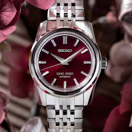King Seiko Red Garyu-Bai Watch