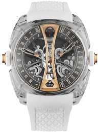 Cyrus Watch Klepcys Vertical Skeleton Tourbillon Sapphire Limited Edition 539.506.ZG