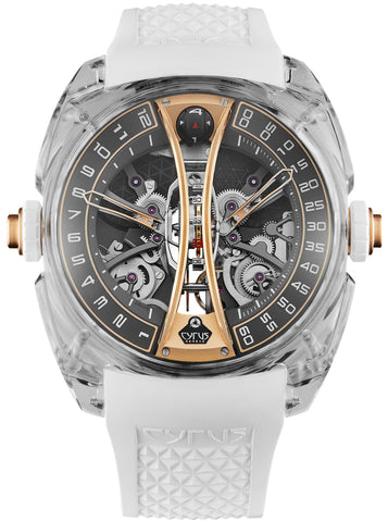 Cyrus Watch Klepcys Vertical Skeleton Tourbillon Sapphire Limited Edition 539.506.ZG