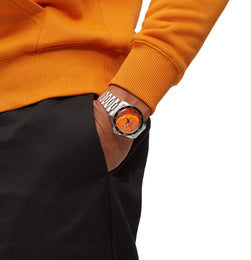 Bell & Ross Watch Vintage BR V2 Orange Bracelet Limited Edition