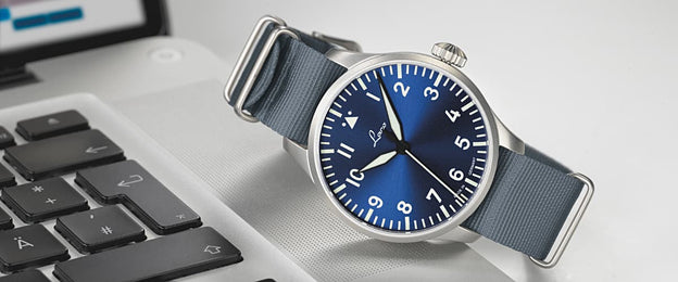 Laco Watch Pilot Basic Augsburg Blue Hour