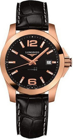 Longines Watch Conquest Mens L3.676.8.56.3